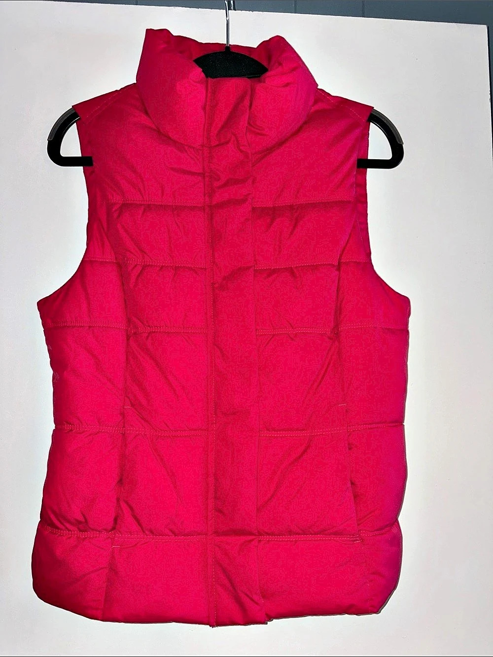 Gap Quilted Puffer Vest in Pink Size XS Like New